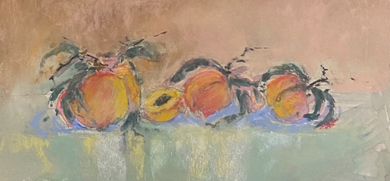 Peachy Keen by artist julia fletcher